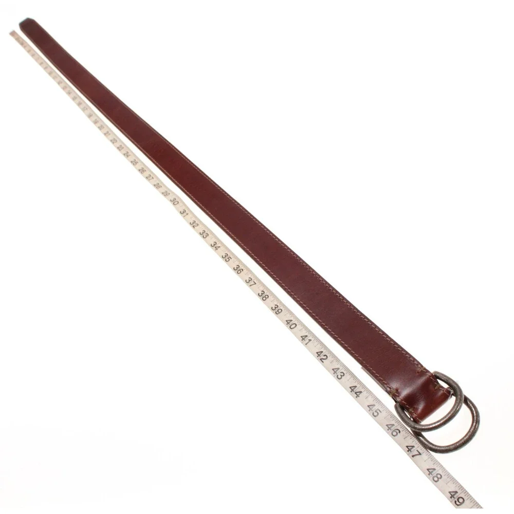 Torino Leather Company NWT Classic Belt Size 40 US in Solid Brown Leather